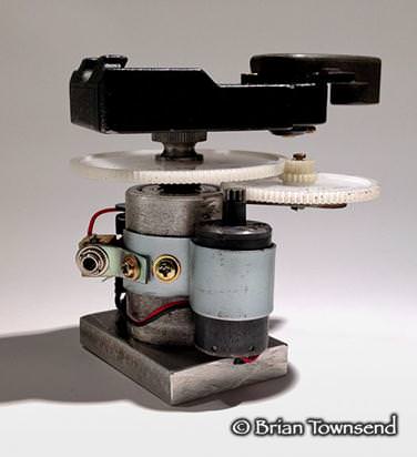 iphone motorised tripod head diy, brian townsend