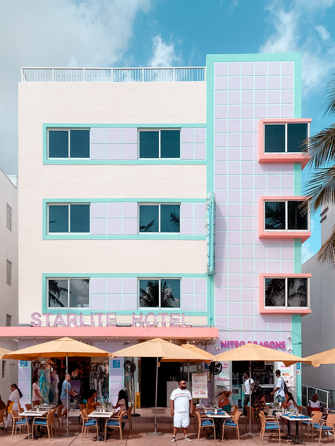 Iconic Miami Beach Hotel on Ocean Drive - photographed by Nicolai Boenig